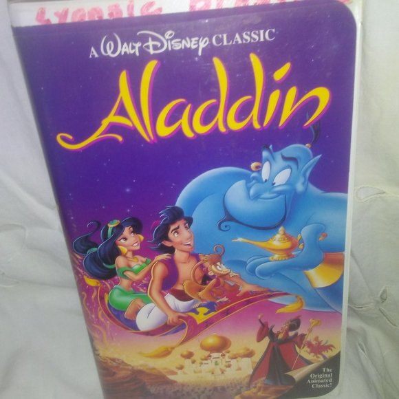 Disney VHS Aladdin Black Diamond Edition